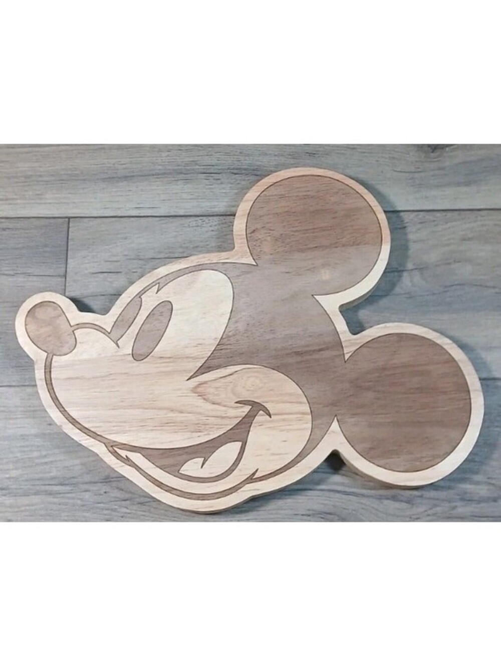 New Disney Mickey Mouse Laser-Cut Two-Tone Cutting Board
